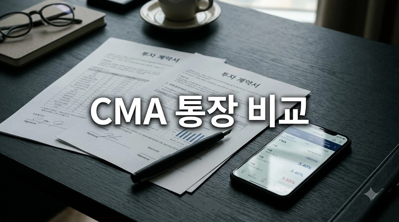 CMA RP형 MMF 차이와 종금형 예금자보호 1억 원 기준 비교 분석
